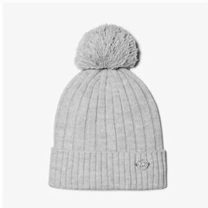 NWT Michael Kors Pom Pom Beanie Hat
